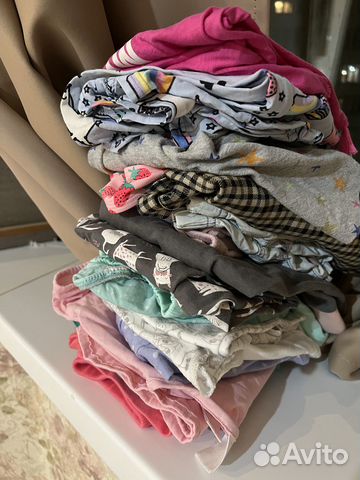 Детские вещи пакетом для девочки 110 116