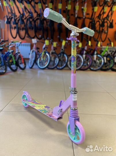Самокат детский двухколесный от 5 лет