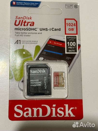 Карта памяти MicroSD
