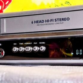 6 Head HI-FI Stereo Philips DVP620VR