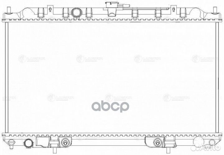 Радиатор Almera (N16) (00) 1.8i AT