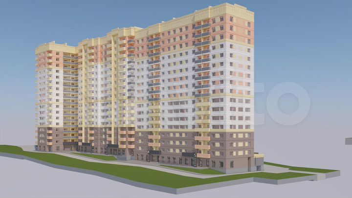 3-к. квартира, 85,7 м², 10/18 эт.
