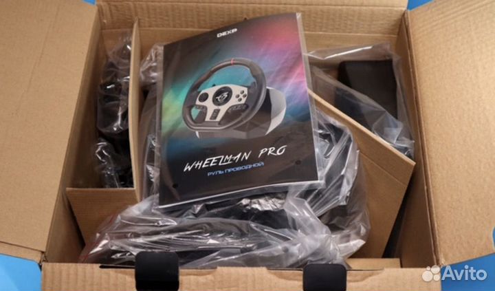 Руль dexp Wheelman Pro черный