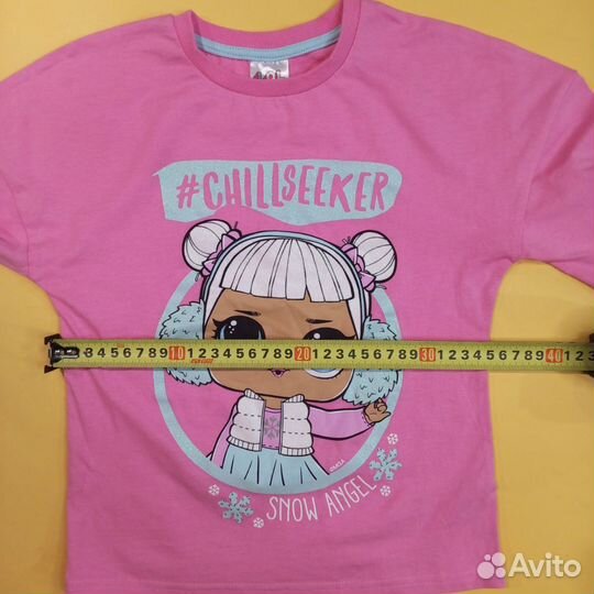 Лонгслив новый 116-122