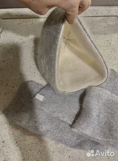 Шапка шарф женские зимние