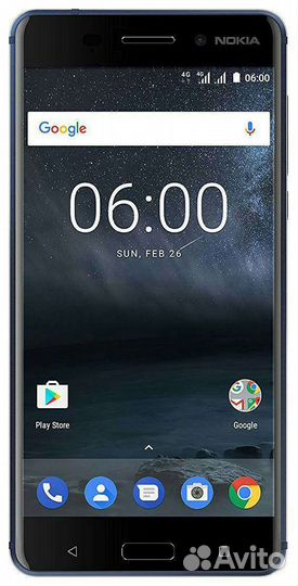 Nokia Смартфон Nokia 6 DS TA-1021 Tempered Blue