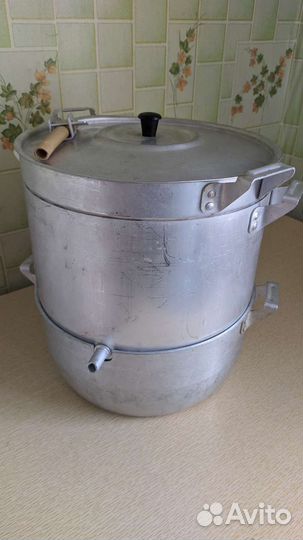 Соковарка пароварка из пищевого алюминия