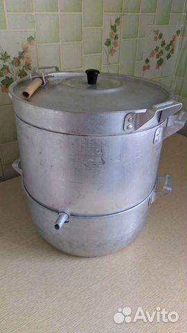 Соковарка пароварка из пищевого алюминия