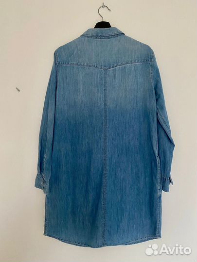 Джинсовое платье H and M, 48 размер