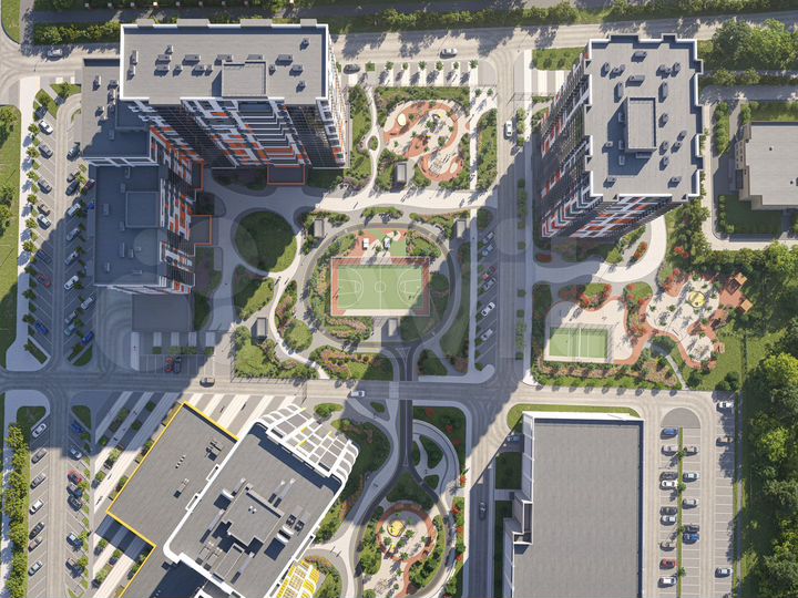 1-к. квартира, 47,5 м², 13/25 эт.