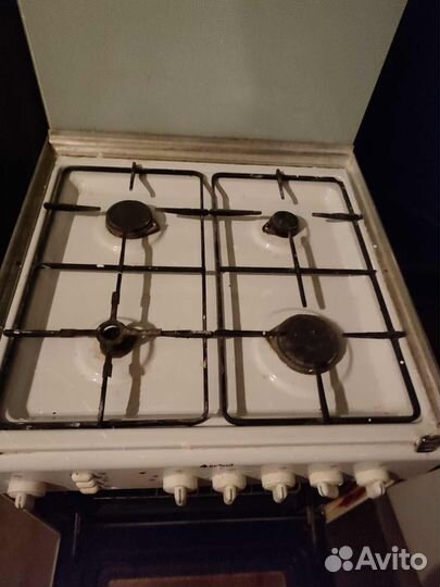Газовая плита ariston c электродуховкой