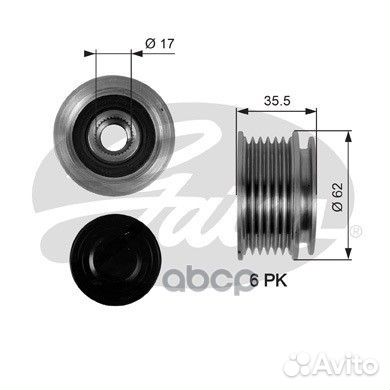 Муфта генератора OAP7044 (7789-10024) OAP7044 G