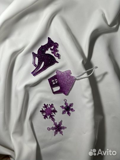 Елочные игрушки ручной работы подарок на Новый год