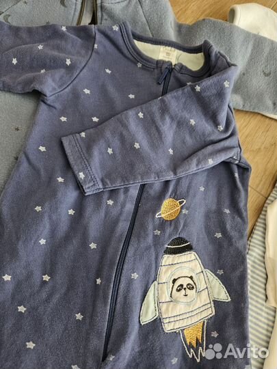 Вещи пакетом для мальчика 62-68 H&M, Crockid