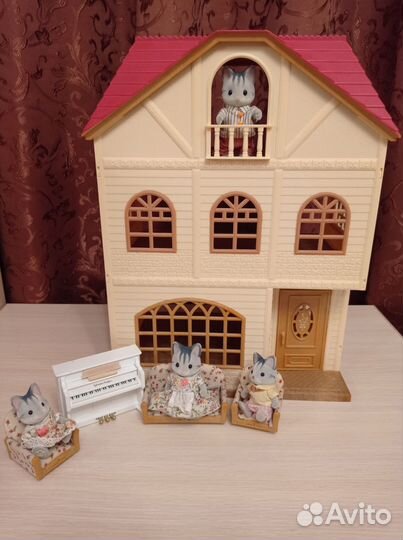 Sylvanian Families трехэтажный дом