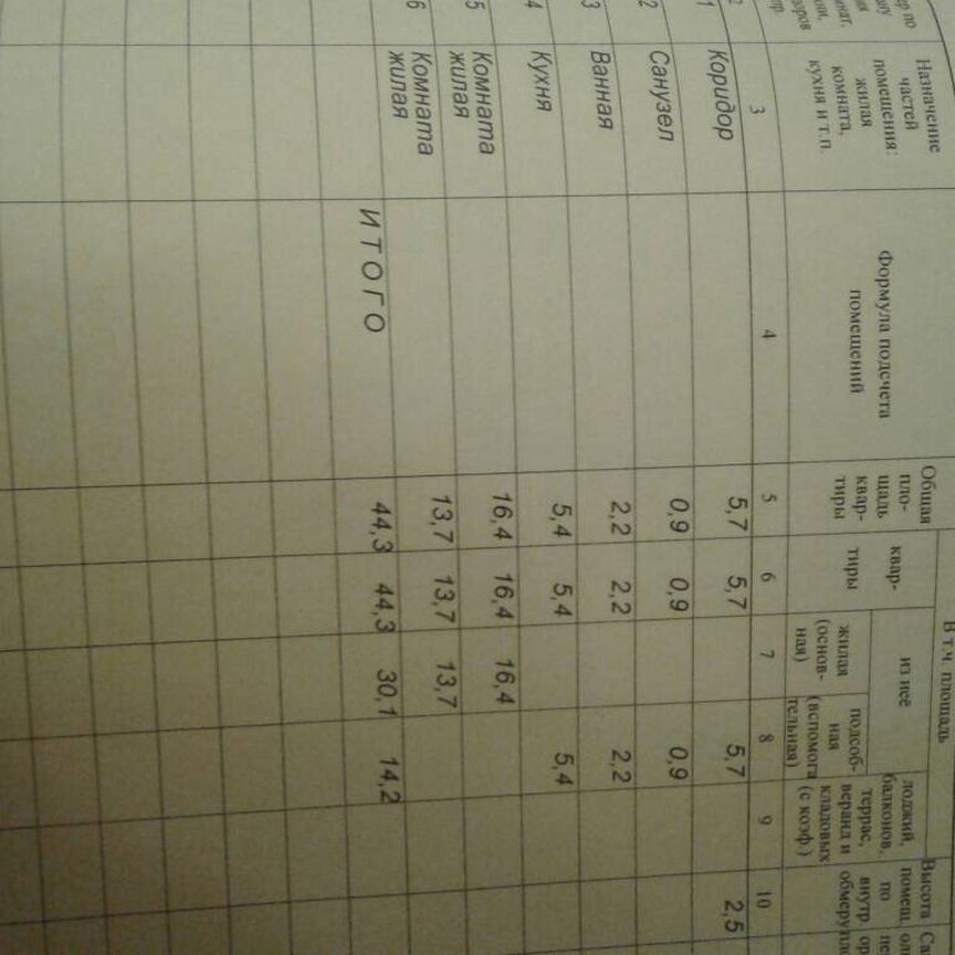 Квартира 2-комн. 44.3 м² за 950 000 ₽ в рп Уразово — фото 2