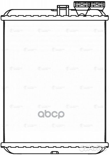 Радиатор отопителя салона volvo