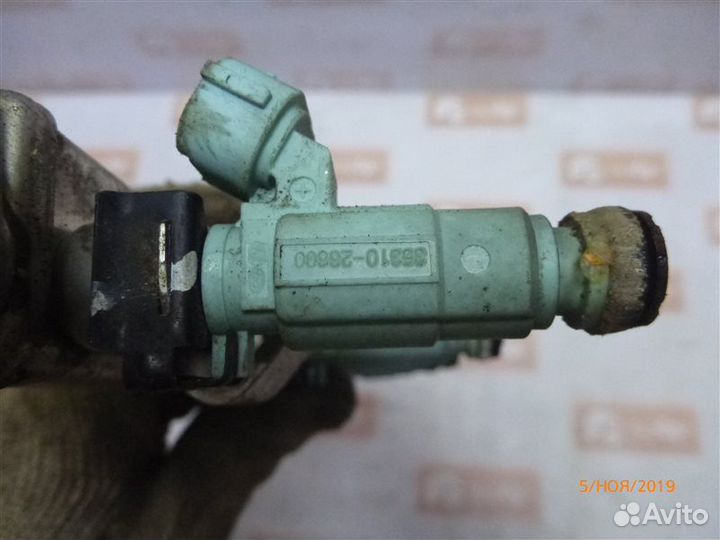 Топливная рампа Kia Rio QB G4FC 2013