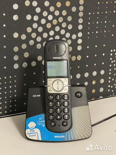 Радиотелефон телефон Philips CD 440