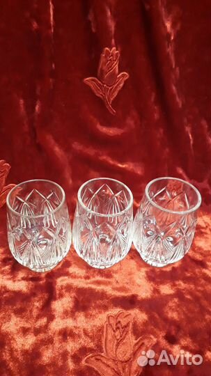 Хрустальные бокалы СССР