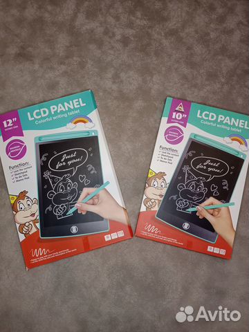 Электронный LED планшет детский 10' и 12'