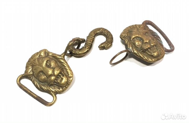 Подвес, пряжка к кортику вмф (добрые и злые львы)
