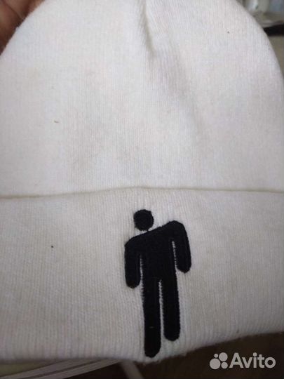 Шапка белая Билли Айлиш