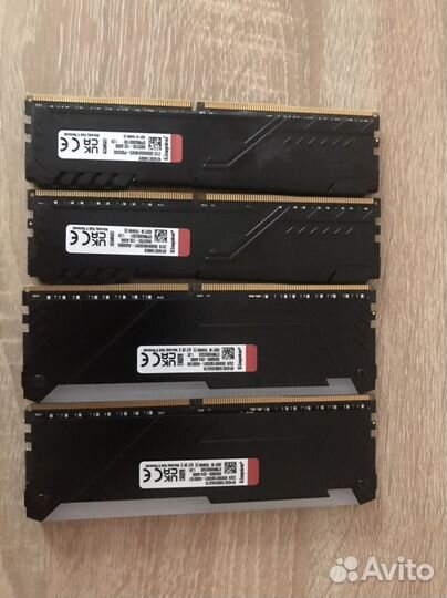 Оперативная память Kingston Fury Beast 32gb DDR4