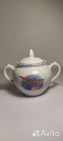 Редкость Сахарница СССР Дулево в коллекцию Арктика