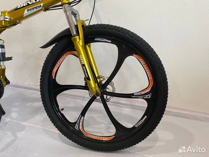 Велосипед взрослый складной 26 колеса на литье