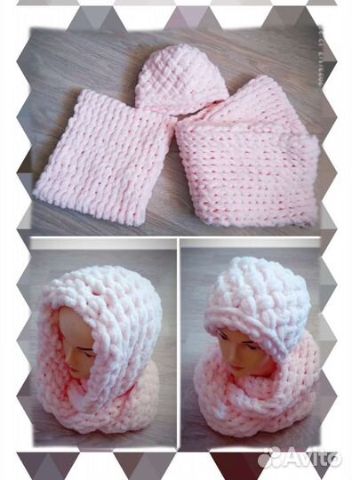 Снуд из пуффи