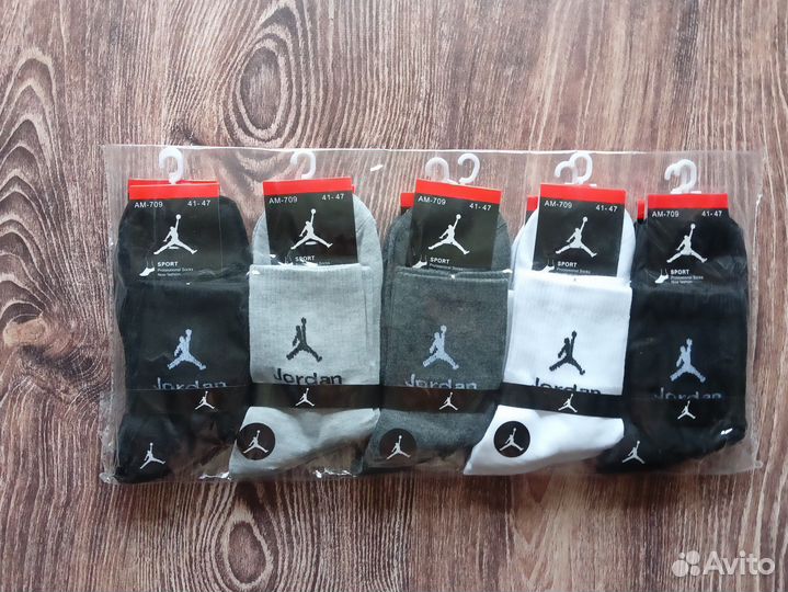 Носки Nike Adidas Jordan мужские