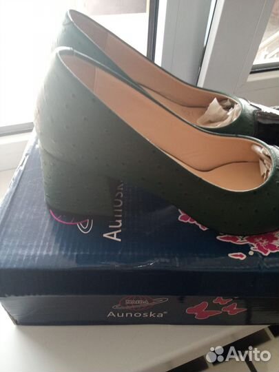 Туфли женские 37 размер натуральная кожа италия