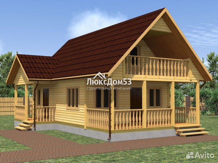Каркасный дом с доставкой