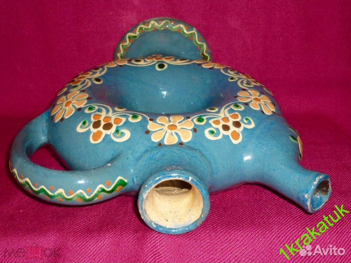 Штоф, куманец. Обливная керамика. опошня