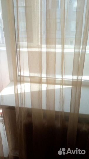 Штора из органзы