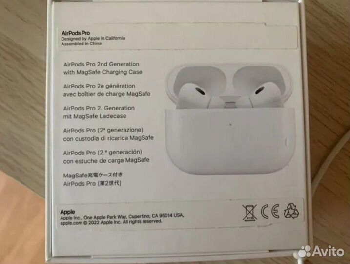 Наушники TWS Apple AirPods Pro 2 белый