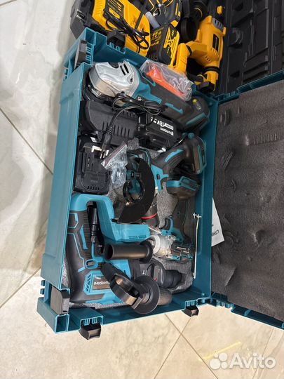 Набор инструментов 4в1 аккумуляторный