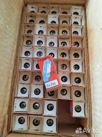 Радиолампы 6н3п-Е 42шт