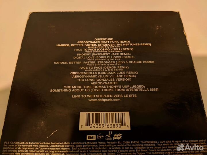 Daft Punk - Daft Club CD digipack Made in EU