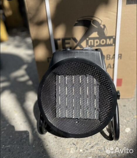 Обогреватель на 30м2. Электрическая пушка