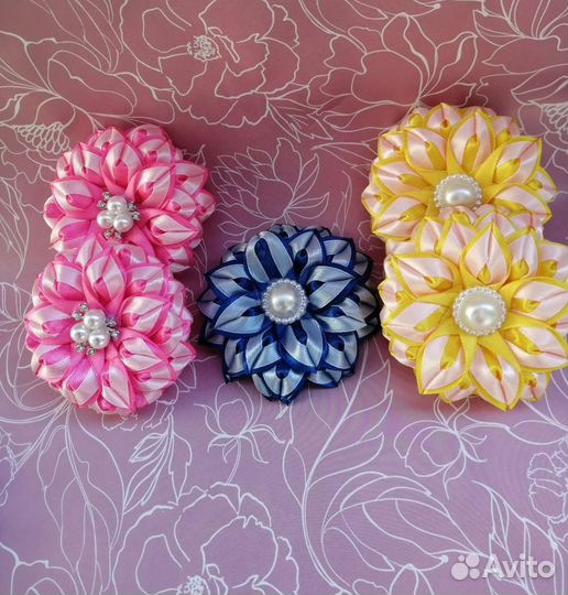 Резинки для волос ручной работы