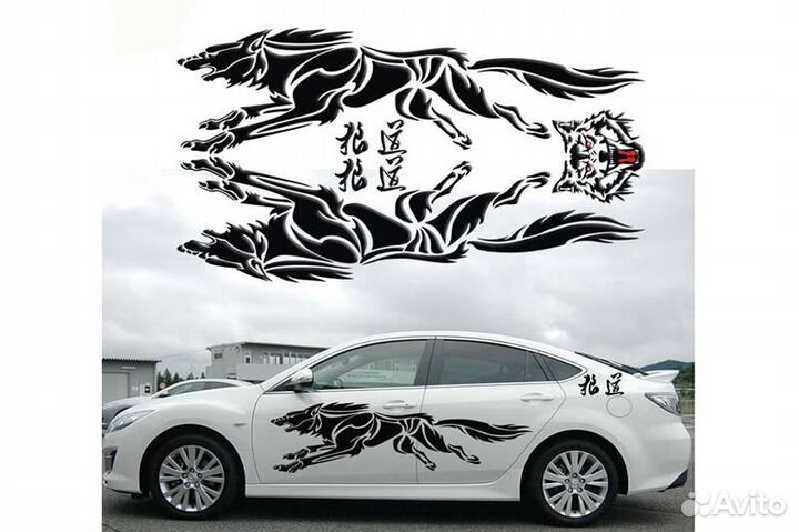 Наклейки на машину