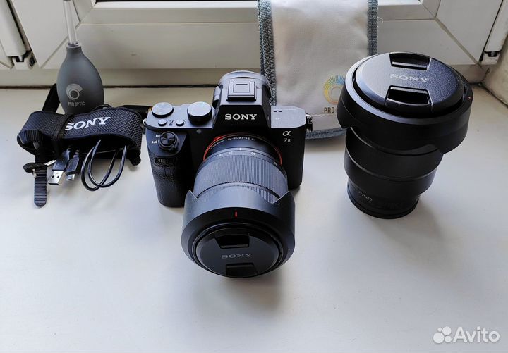 Sony a7 ii kit 28-70, 2120 снимков + sony 16-35 f4