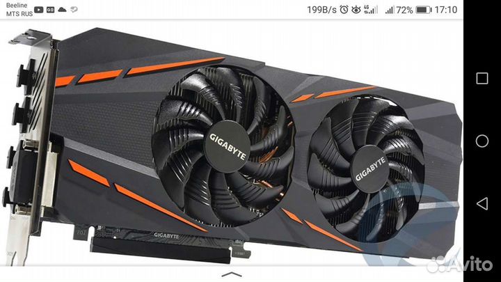 Видеокарта gigabyte GeForce GTX 1060 G1 gaming