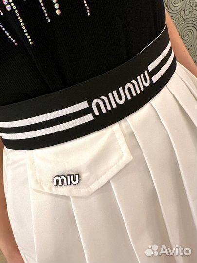 Юбка в стиле Miu Miu