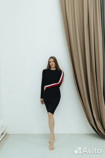 Платье женское черное, коричневое 40,42,44