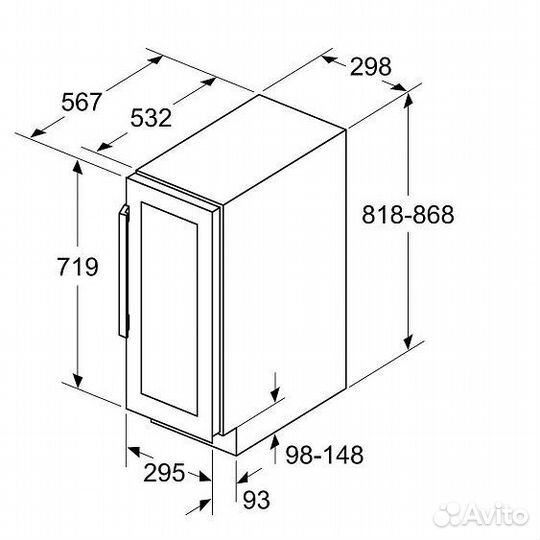 Винный шкаф neff KU9202HF0