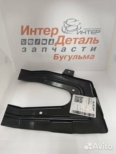 Опора-поперечина,радиатор,внутренняя LH chevrolet