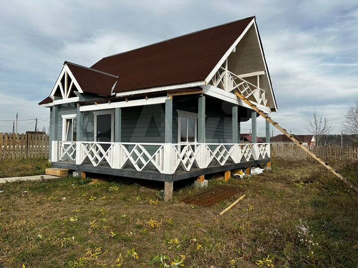 Коттедж 70 м² на участке 7 сот.